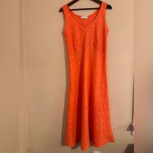 Cut Loose Vibrant Orange Maxi Dress